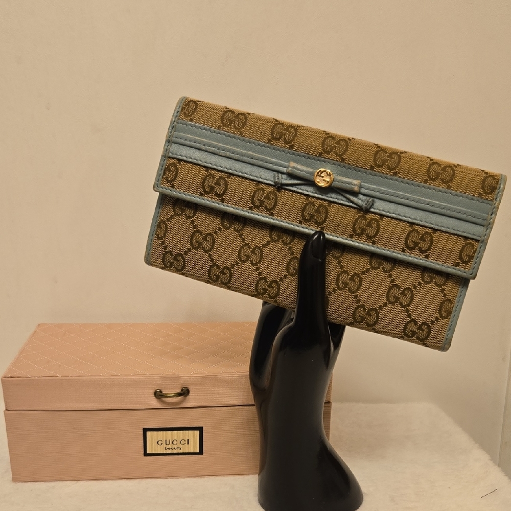 Gucci Monogram Long Wallet
